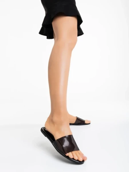 Myrna fekete női papucs