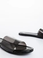 Myrna fekete női papucs