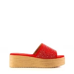 Minodora piros női papucs