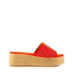 Minodora narancssárga női papucs