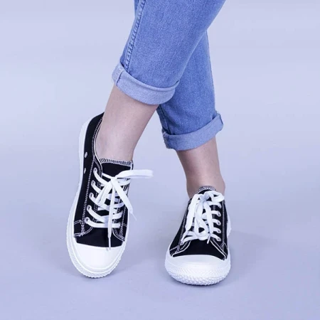 Augustina fekete női tornacipő