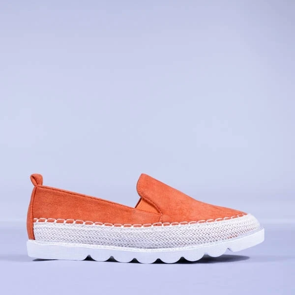 Beatrice narancssárga női mokaszin