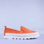 Beatrice narancssárga női mokaszin