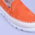Beatrice narancssárga női mokaszin