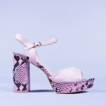 Patricia rózsaszínű női szandál