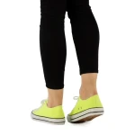 Yolanda sárga női tornacipő