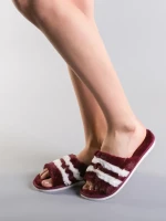 Miva bordó női papucs