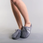 Rema szürke női papucs