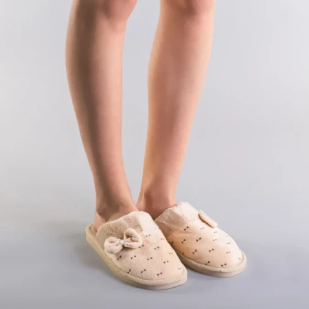 Gisa bézs női papucs