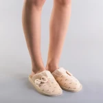 Gisa bézs női papucs