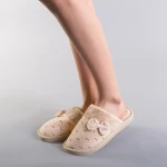 Gisa bézs női papucs