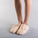 Gisa bézs női papucs