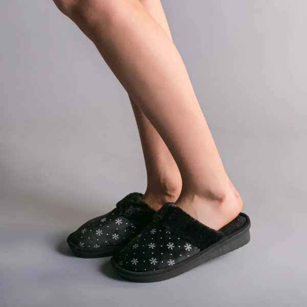 Tamy fekete női papucs