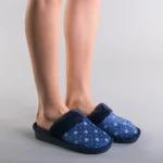 Tamy kék női papucs