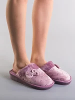 Ninis lila női papucs