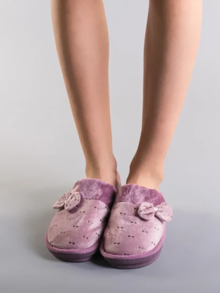 Ninis lila női papucs
