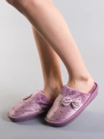 Ninis lila női papucs