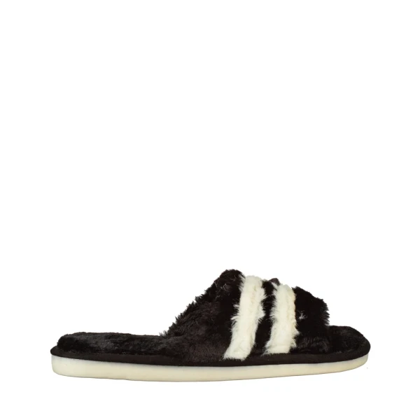 Miva fekete női papucs