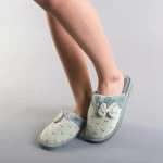 Gisa zöld női papucs