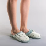 Gisa zöld női papucs