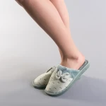 Gisa zöld női papucs