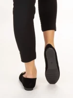 Evette fekete női mokaszin