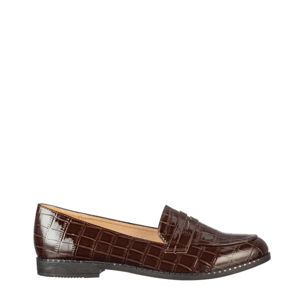 Amala barna női mokaszin