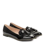 Divine fekete női mokaszin