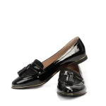 Divine fekete női mokaszin