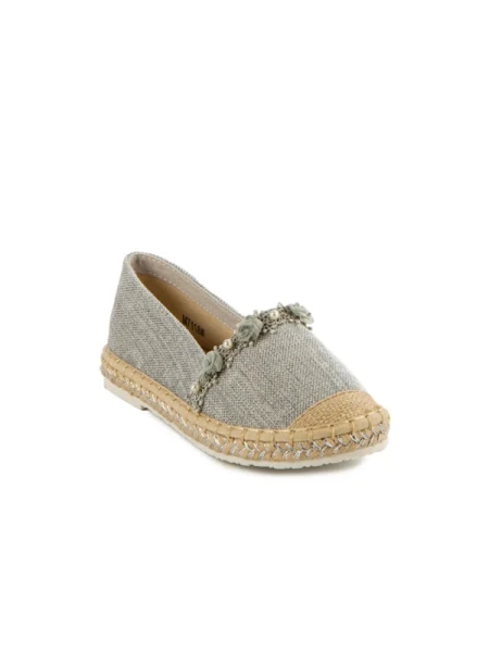 Boem szürke gyerek espadrile