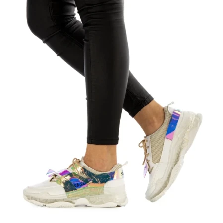 Esha fehér női sportcipő