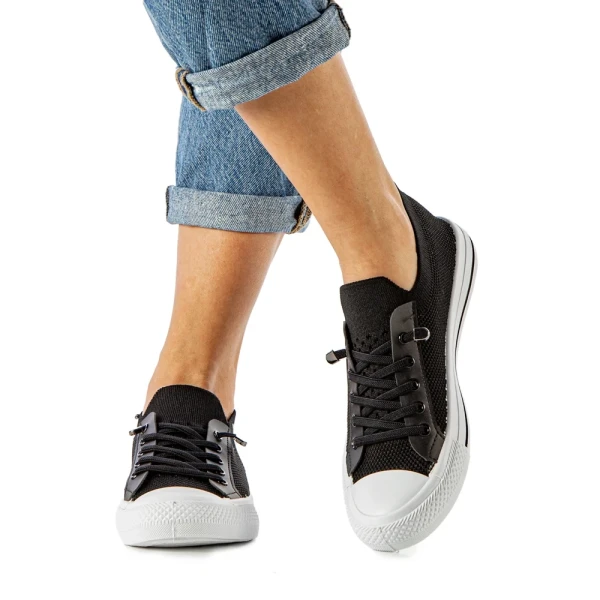 Sany fekete női tornacipő