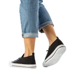 Sany fekete női tornacipő