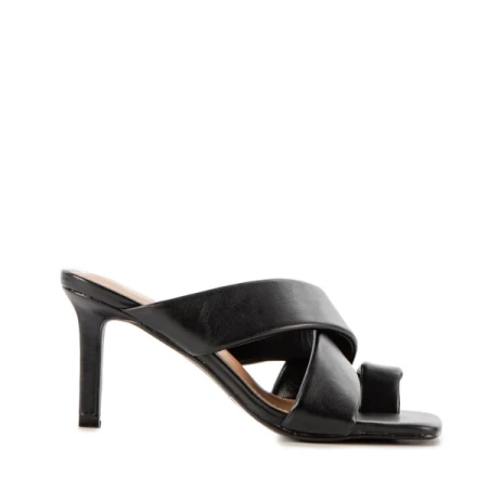 Crysta fekete női papucs