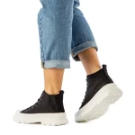 Horny fekete női tornacipő