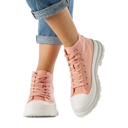 Horny rózsaszín női tornacipő