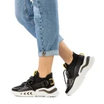 Hetty fekete női sportcipő