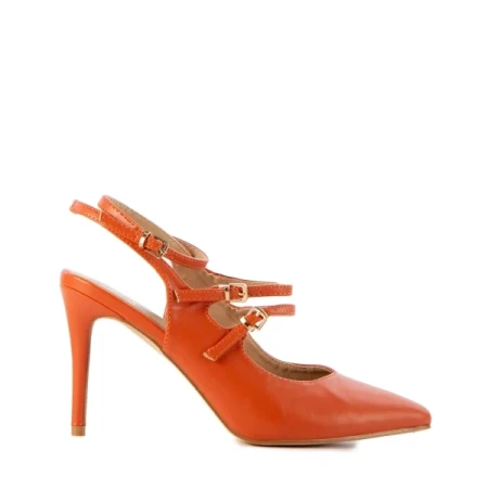 Esma narancssárga női szandál