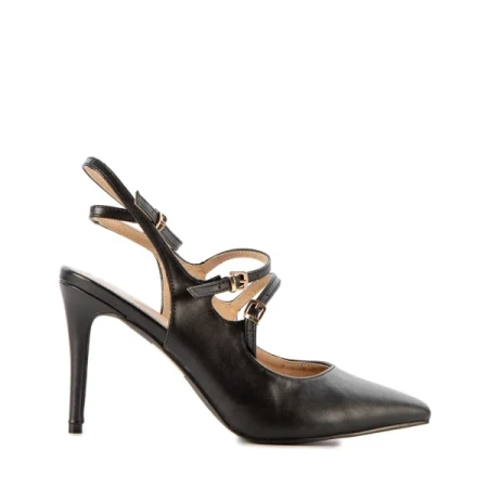 Esma fekete női szandál