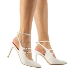 Esma fehér női szandál