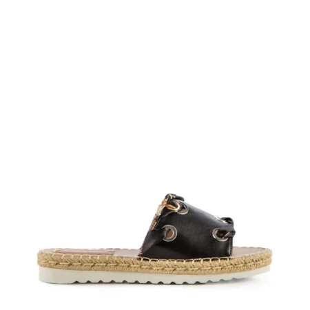 Hanina fekete női papucs