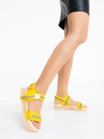 Josine sárga női szandál