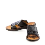 Gulmar fekete férfi papucs