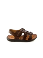 Floros barna férfi szandál