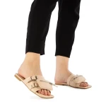 Hazany bézs női papucs