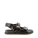 Minda fekete női szandál