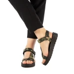 Camille army női szandál