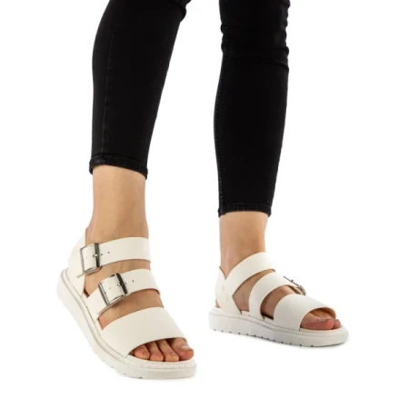Sydia fehér női szandál