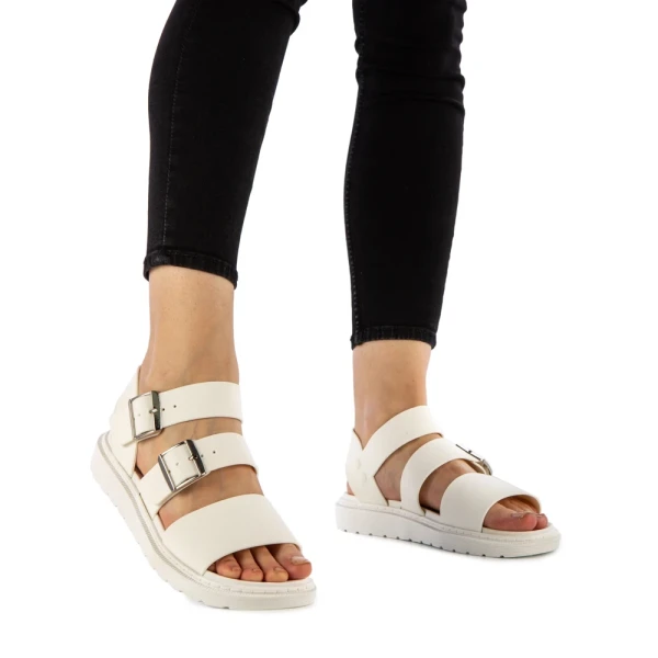Sydia fehér női szandál