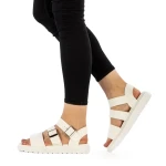 Sydia fehér női szandál